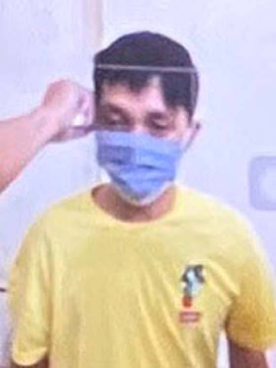 Nghi phạm Đỗ Xuân Quỳnh bị bắt giữ tại cơ quan công an. Ảnh: sggp.vn