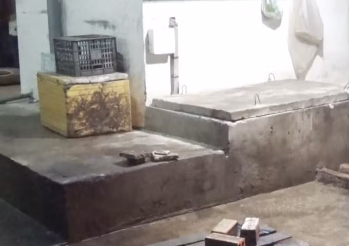 Khu vực xảy ra tai nạn thương tâm.