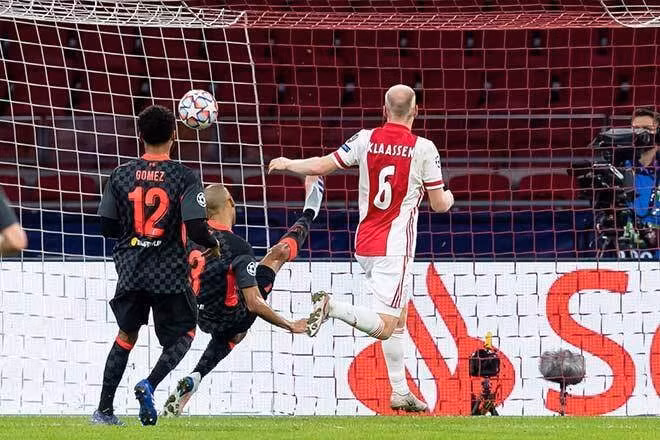 Liverpool đã hạ đối thủ ngang Ajax với tỷ số 1-0. Ảnh: baogiaothong.