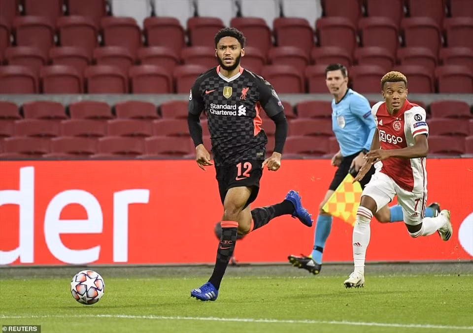 Gomez là thủ lĩnh hàng phòng ngự của Liverpool. Ảnh: laodong.