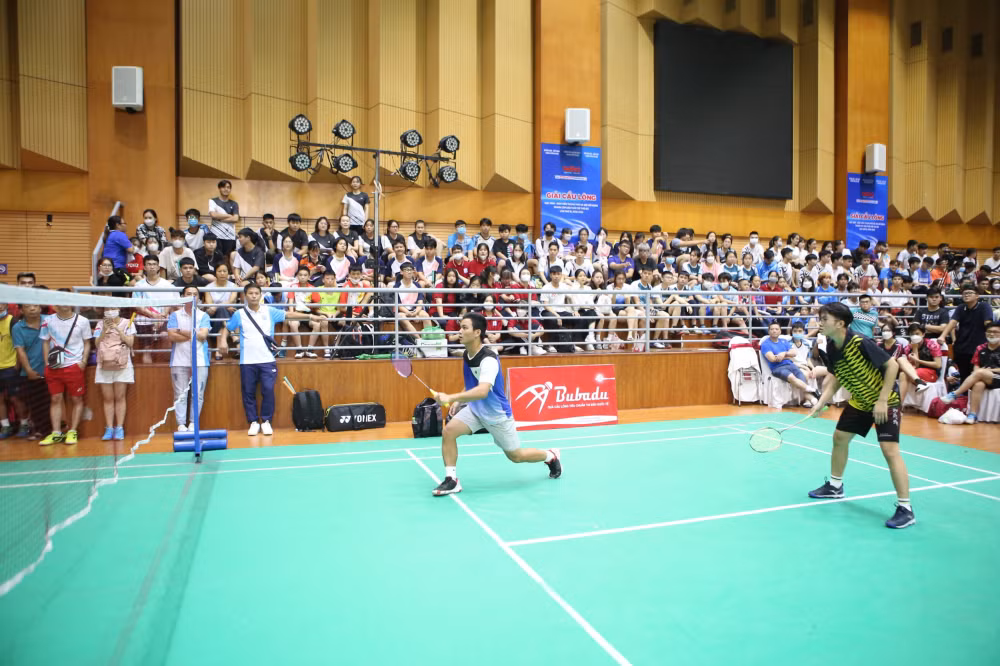 khai mac giai cau long hoc sinh sinh vien tp ha noi mo rong tranh cup bao tuoi tre thu do lan thu ix hinh 8
