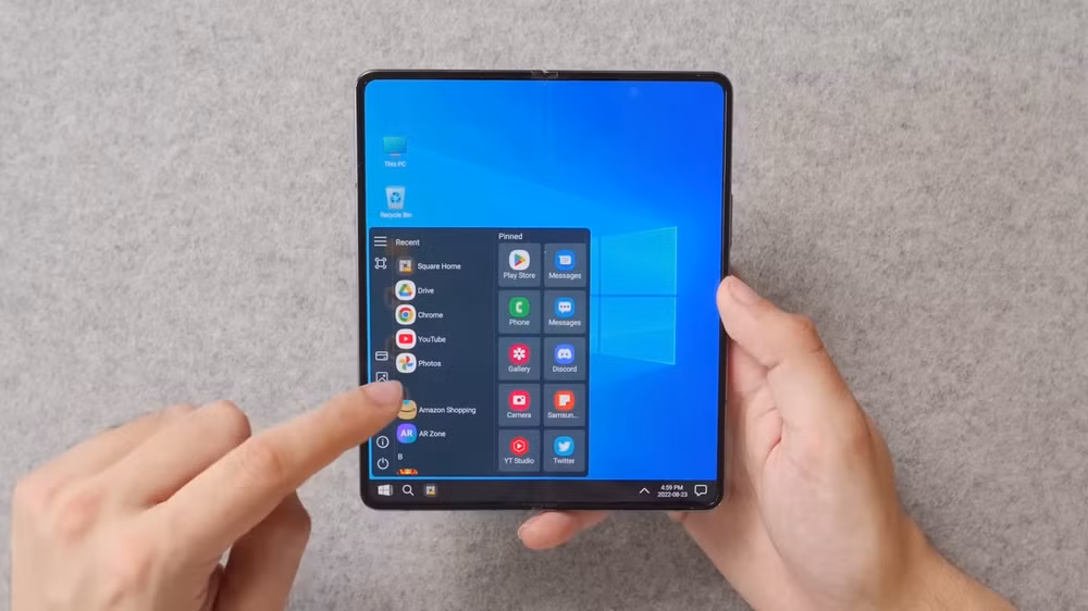 galaxy z fold4 co the bien thanh windows phone hinh 2