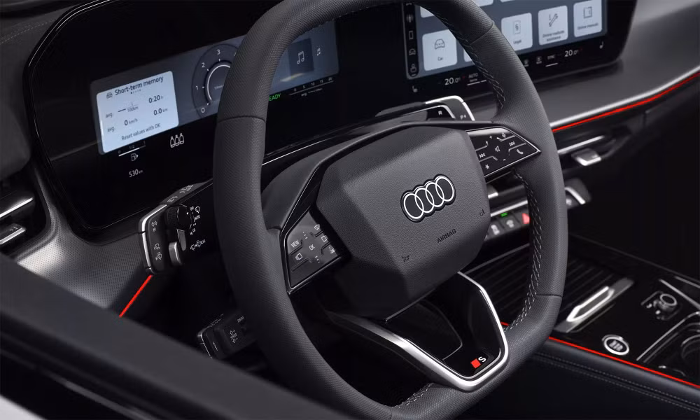 Thiết kế vô-lăng Audi Q3 Sportback 2026 - Ảnh: Audi