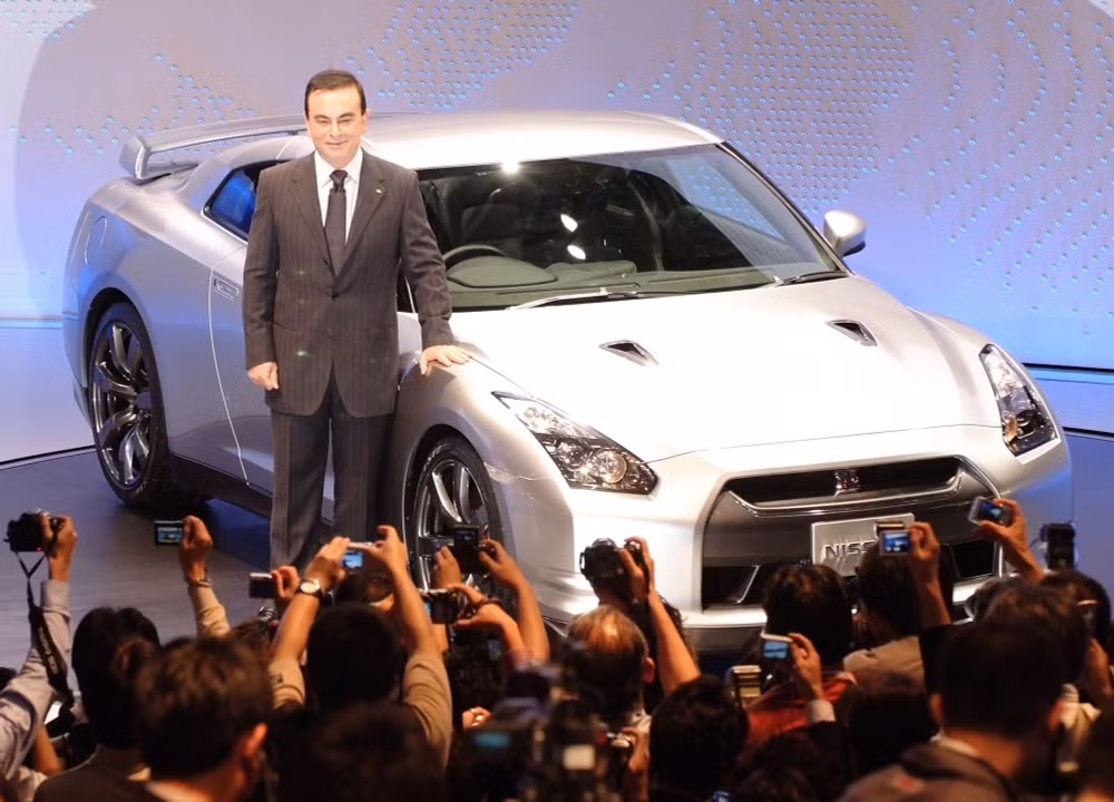 Nisan GT-R R35 lần đầu ra mắt tại triển lãm Tokyo Motor Show 2007 - Ảnh: Asahi