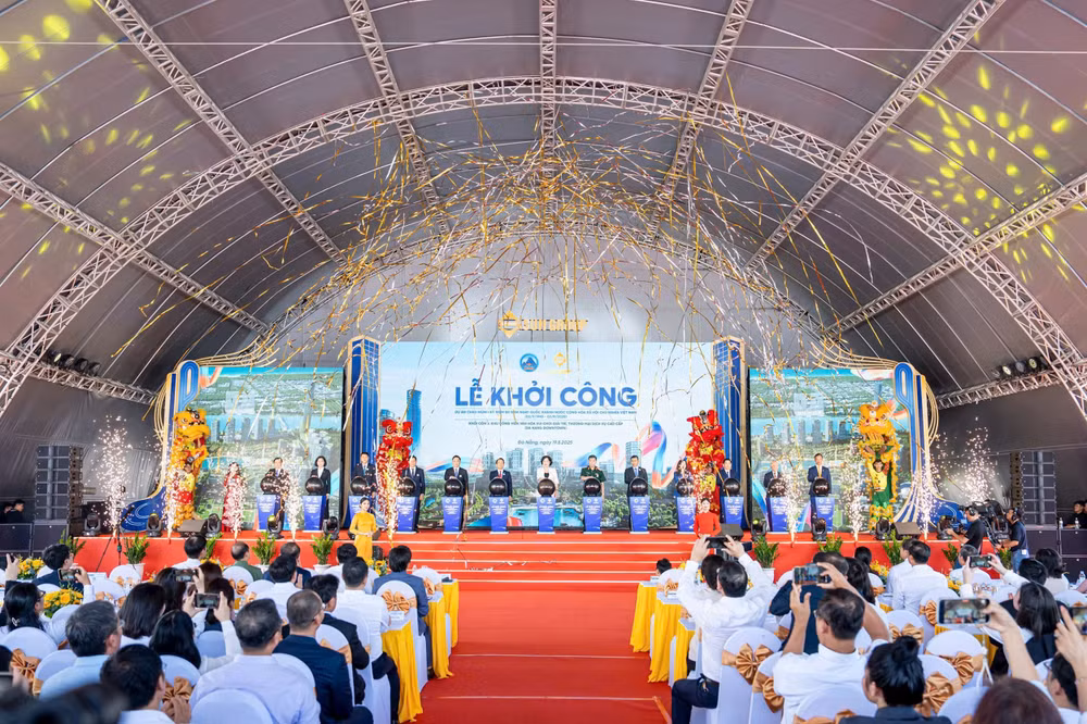 Quang cảnh lễ khởi công dự án Da Nang Downtown