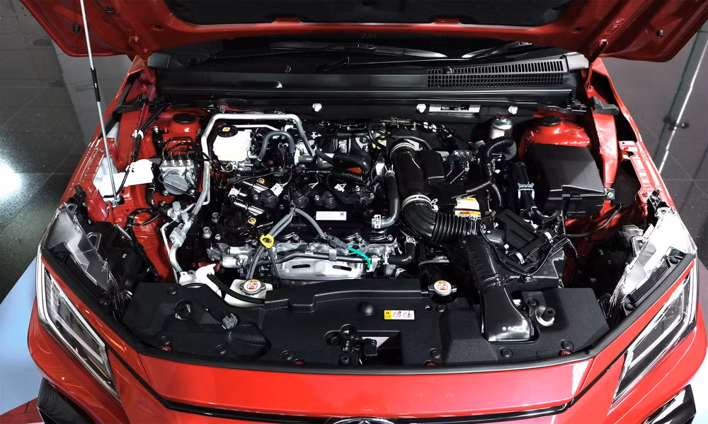 Toyota Vios Hybrid 2025 sử dụng động cơ xăng dung tích 1.5L kết hợp motor điện - Ảnh: Autolife Thailand