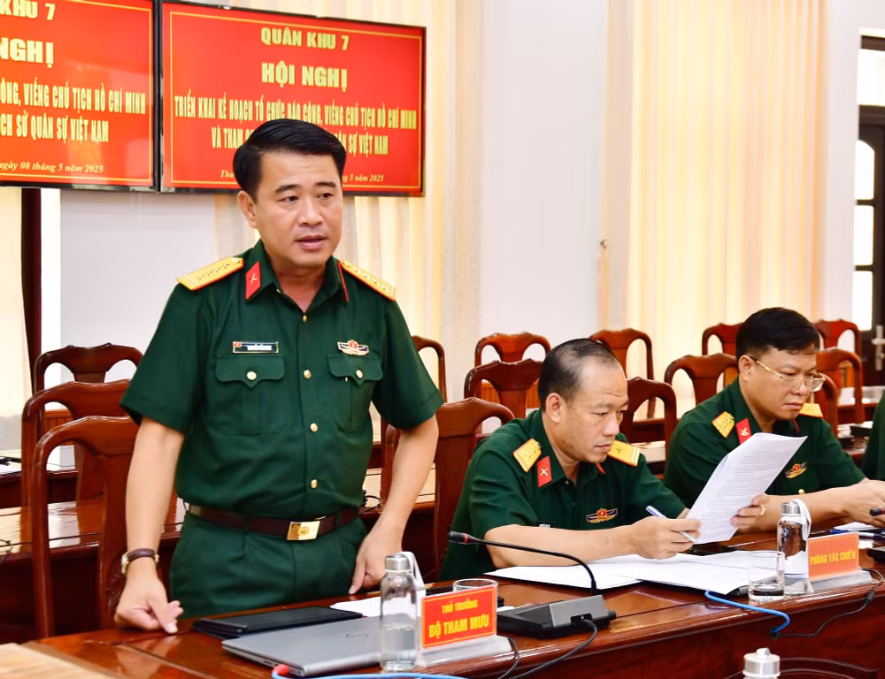 Bổ nhiệm Phó Tư lệnh Quân khu 7- Ảnh 1.