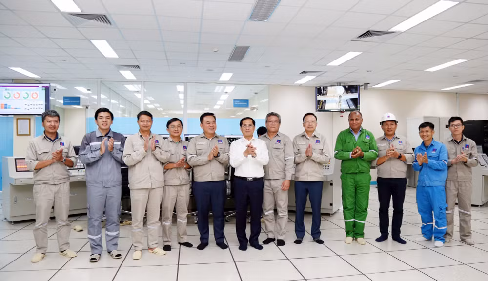 Phó thủ tướng Bùi Thanh Sơn thăm nhà máy Đạm Phú Mỹ (3)