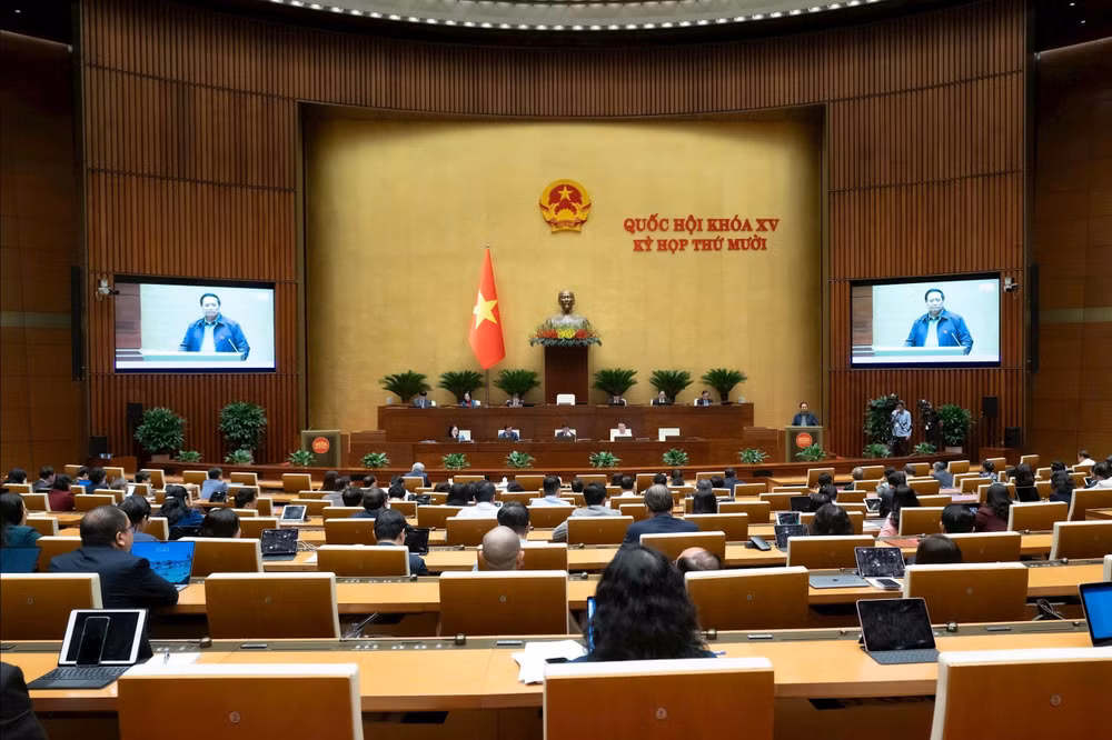 Toàn cảnh Thủ tướng Phạm Minh Chính phát biểu