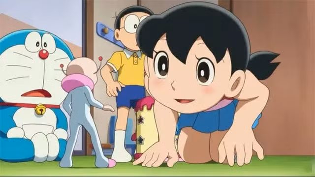 doraemon nobita va cuoc chien vu tru ti hon goi tron mua he trong man anh hinh 2