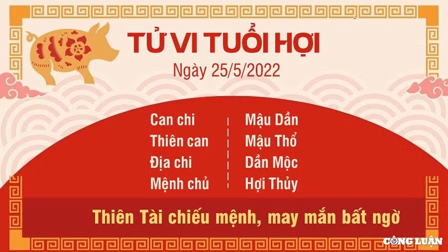 tu vi 25 5 2022 hom nay thu 4 ngay 25 4 am lich cua 12 con giap hinh 12