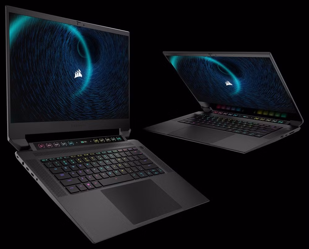 corsair ra mat laptop choi game dau tien hinh 1