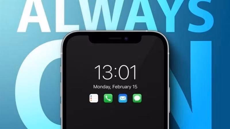 iphone 14 pro co the trang bi tinh nang always on display giong dien thoai android hinh 1