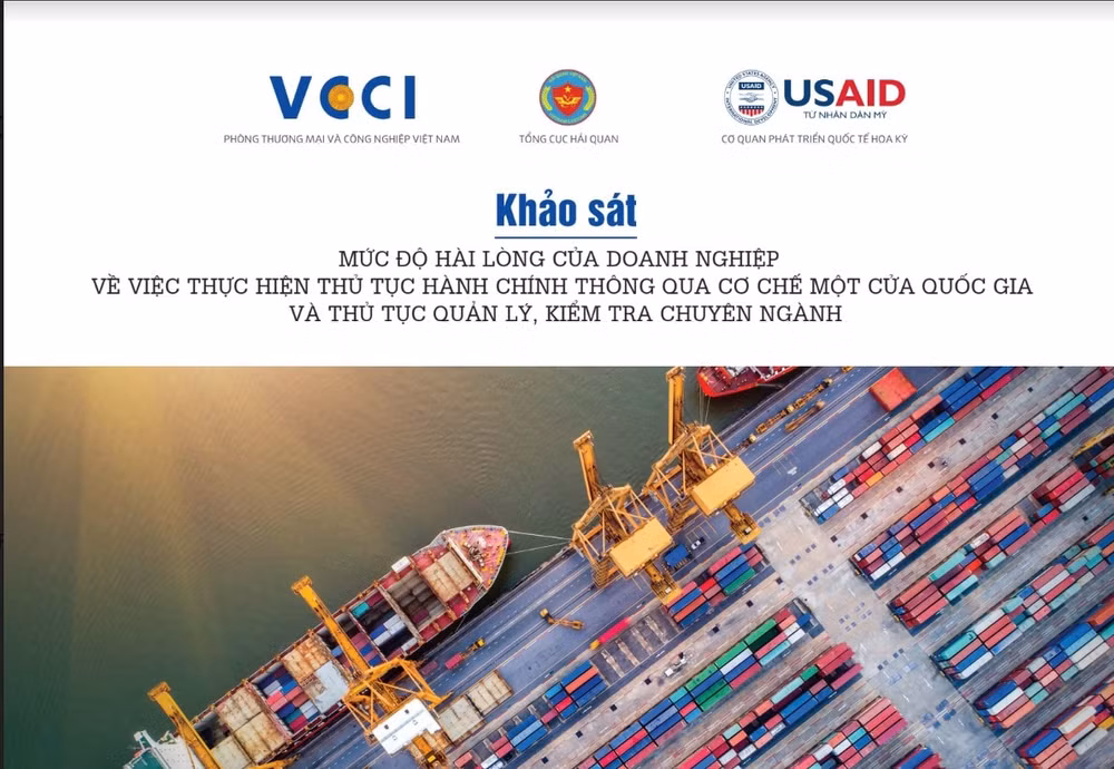 vcci khao sat muc do hai long cua doanh nghiep khi thuc hien thu tuc hanh chinh hinh 1