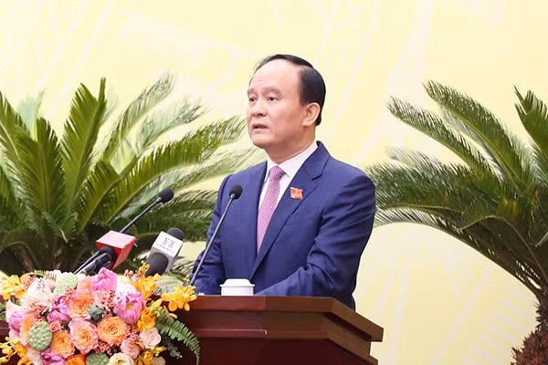 Chủ tịch HĐND TP Hà Nội Nguyễn Ngọc Tuấn. Ảnh: Vietnamnet