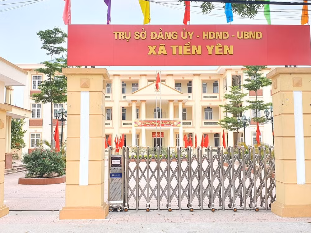 ubnd xa tien yen va nha thau phan hoi thong tin ve cong tac dau thau hinh 1