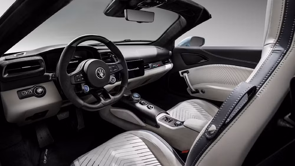 sieu xe mui tran maserati mc20 cielo 2023 ra mat so huu suc manh 621 ma luc hinh 5