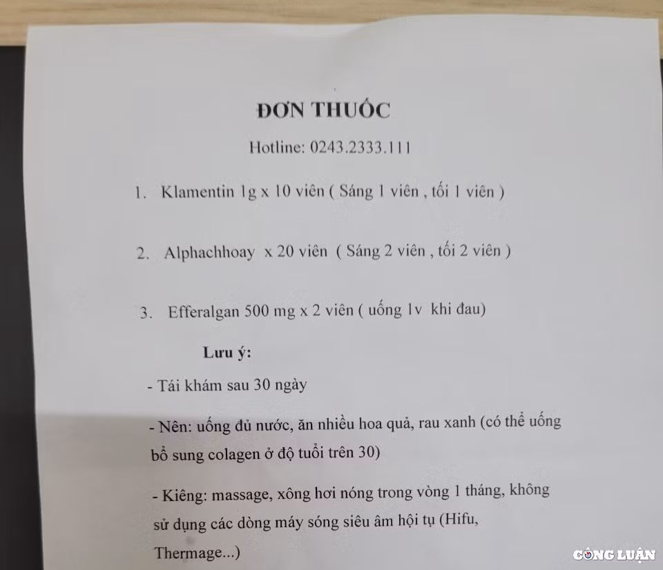 tham my vien quoc te venus by asian tiem chat la gay nguy hai cho khach hang hinh 3
