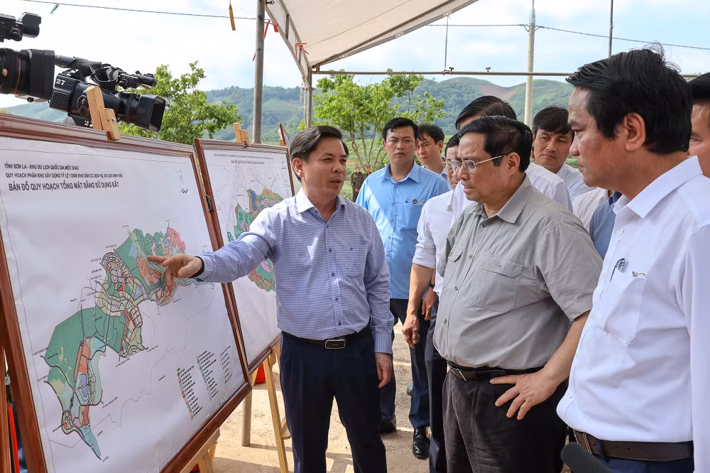 thu tuong du le khoi cong du an thien duong sua moc chau thi sat cao toc hoa binh moc chau hinh 4