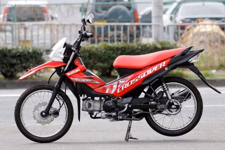 ngam xe con tay co nho 2022 suzuki raider j crossover so huu thiet ke doc dao hinh 10