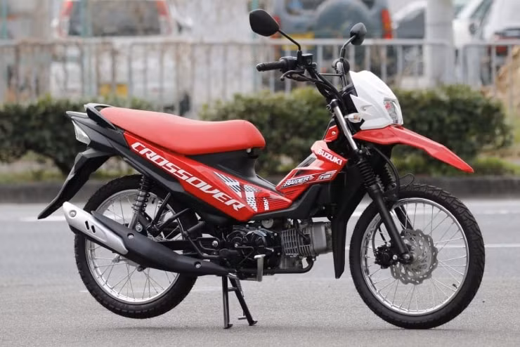 ngam xe con tay co nho 2022 suzuki raider j crossover so huu thiet ke doc dao hinh 1