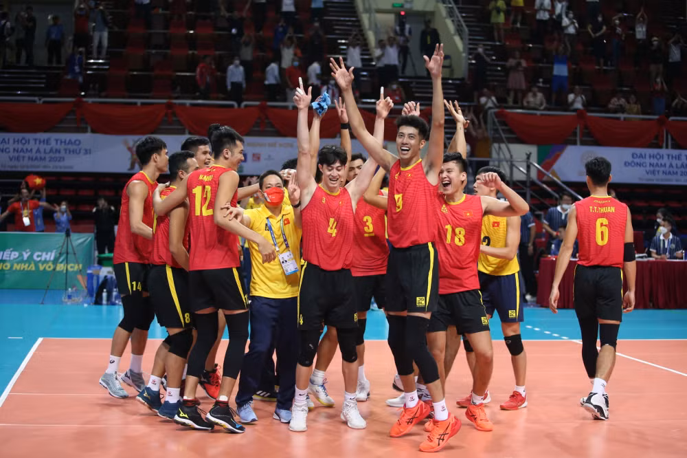 sea games 31 ngay 20 5 hoang thi duyen pha ky luc sea games bong chuyen nam vao chung ket hinh 2