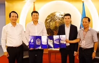ban lanh dao cap cao ngan hang bidv den tham lam viec tai pv gas hinh 2