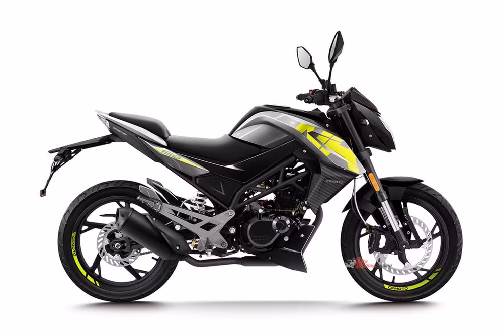 cfmoto 150nk 2023 ra mat tai australia doi thu canh tranh voi yamaha mt 15 hinh 1