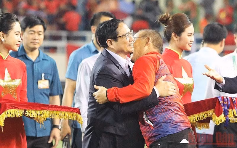 thu tuong pham minh chinh gui thu chuc mung doi tuyen bong da u23 viet nam hinh 1