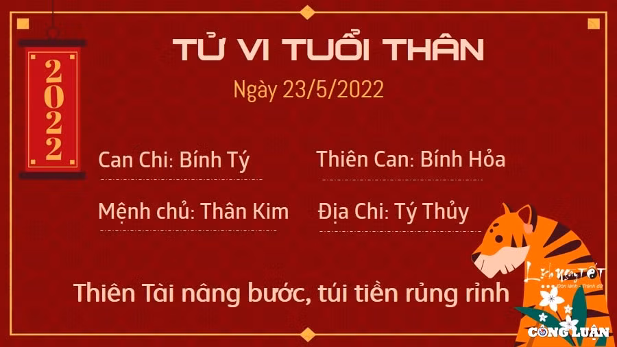 tu vi 23 5 2022 hom nay thu 2 ngay 23 4 am lich cua 12 con giap hinh 9