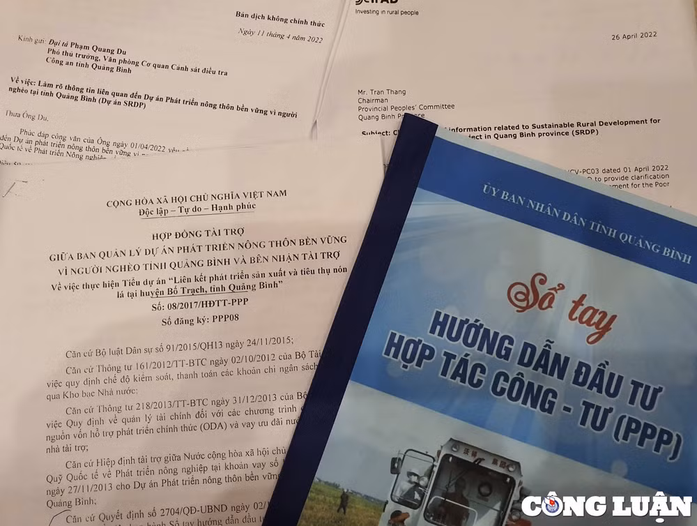 uy ban kiem tra tinh uy quang binh da lam ro vai tro cua giam doc du an srdp hinh 1