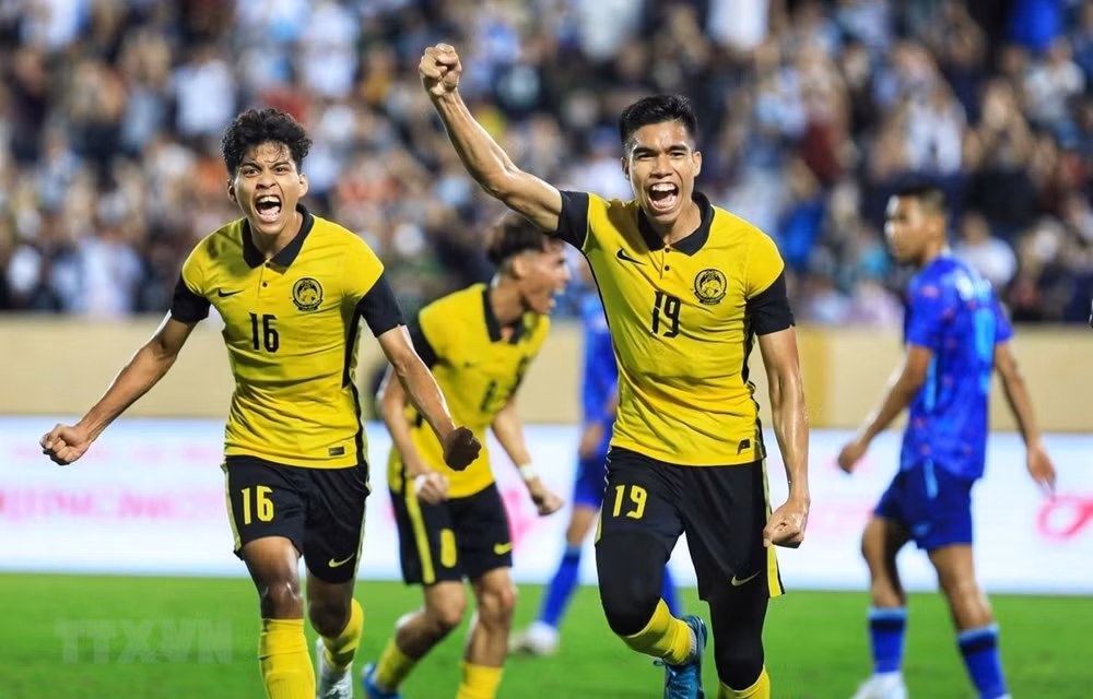 u23 malaysia chot doi hinh cuc manh dau viet nam va thai lan o giai u23 chau a hinh 3