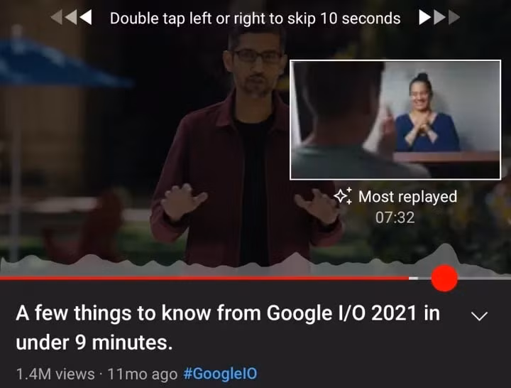 youtube se co tinh nang giup nguoi dung tim xem phan hay nhat trong video hinh 1