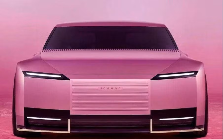 jaguar lo dien xe dien full hong barbie hinh 1