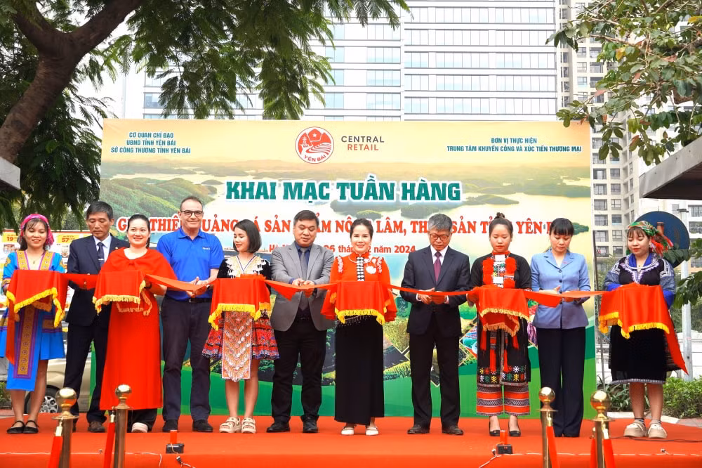 central retail viet nam gioi thieu san pham nong lam thuy san tinh yen bai tai ha noi hinh 1