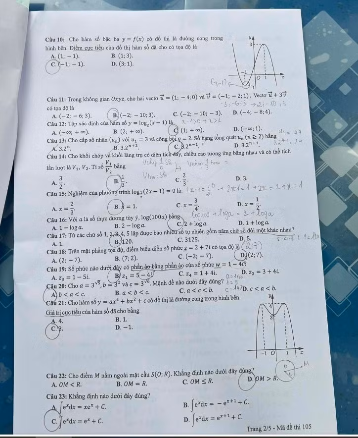 de thi mon toan tot nghiep thpt nam 2022 ma de 105 hinh 2