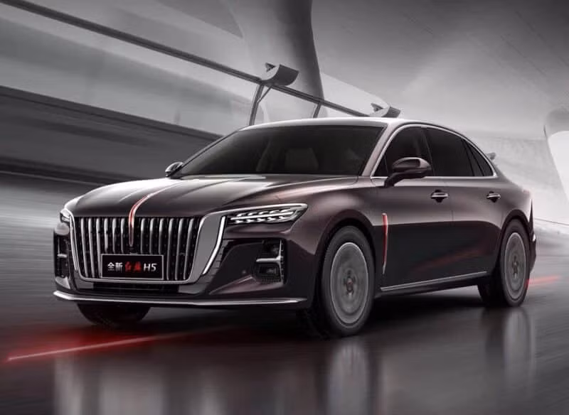 hongqi tung mau xe h5 moi voi nhieu cai tien hinh 5