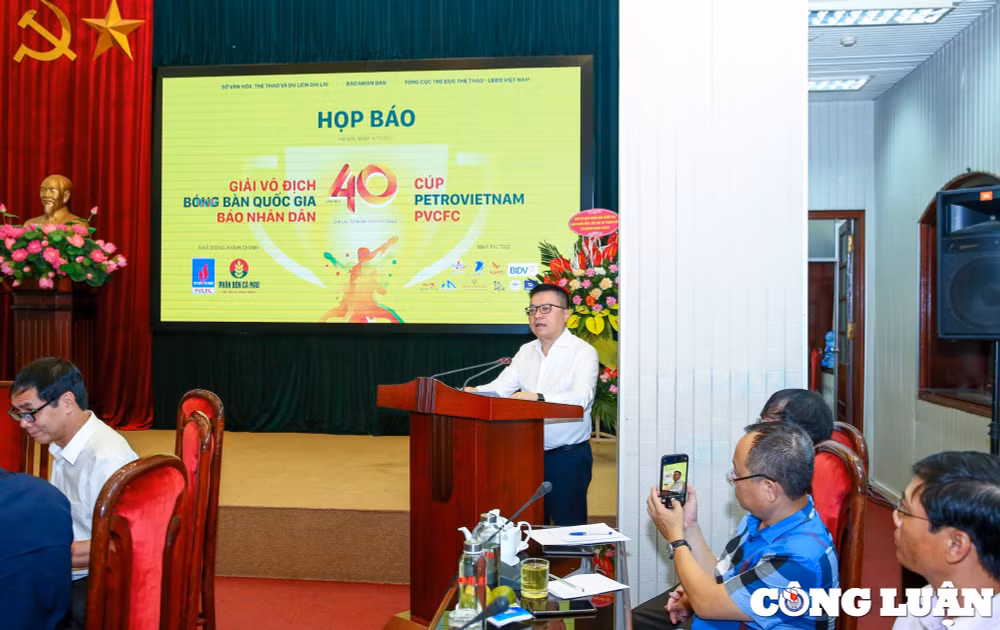 giai vo dich bong ban quoc gia bao nhan dan khong ngung doi moi theo huong chuyen nghiep hinh 2