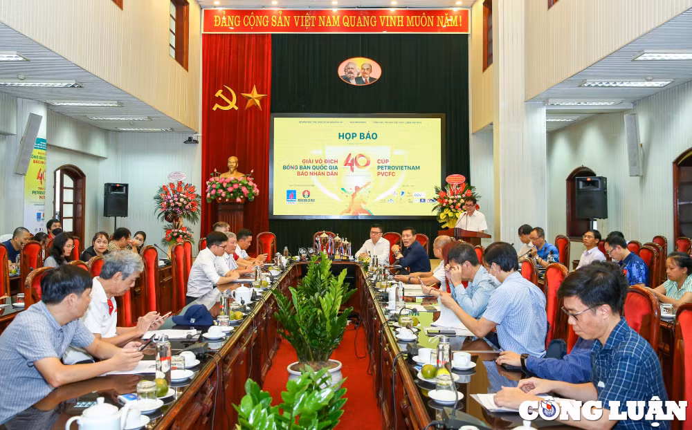 giai vo dich bong ban quoc gia bao nhan dan khong ngung doi moi theo huong chuyen nghiep hinh 1
