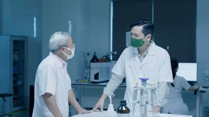 vu nang khong gia kit test len phim truyen hinh dau tri hinh 8