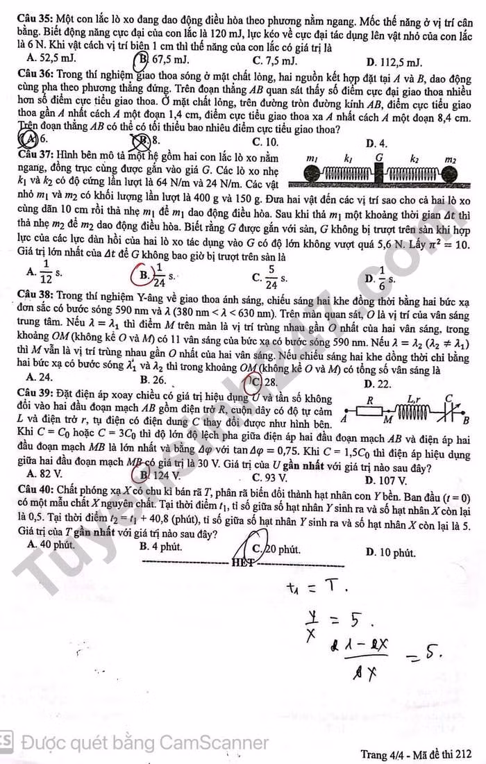 de thi tot nghiep thpt 2022 mon vat ly ma de 212 hinh 4