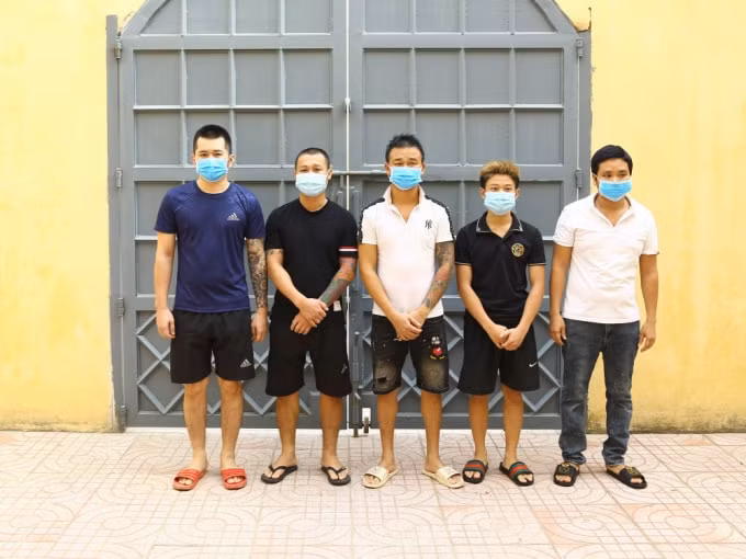 Nhóm đối tượng thực hiện hành vi cưỡng đoạt tài sản tại cơ quan công an