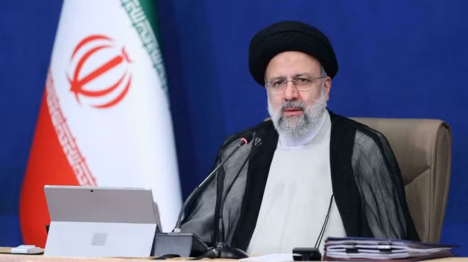 Tổng thống Iran Ebrahim Raisi chủ trì cuộc họp nội các vào ngày 8 tháng 8 năm 2021. Ảnh: AFP