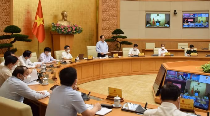 Thủ tướng Phạm Minh Chính chủ trì Hội nghị.