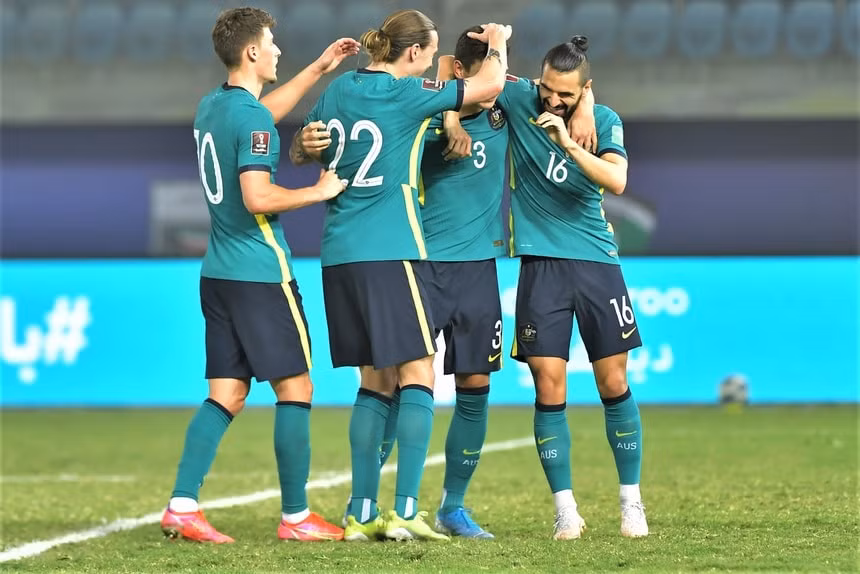 Đội tuyển Australia đang có mạch 8 trận toàn thắng tại vòng loại World Cup 2022. Ảnh: AFC