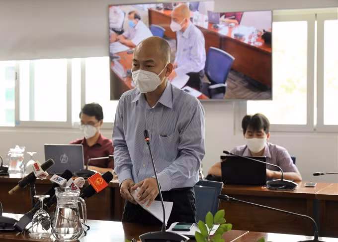 Ông Nguyễn Nguyên Phương, Phó Giám đốc Sở Công thương - Nguồn: TTBC