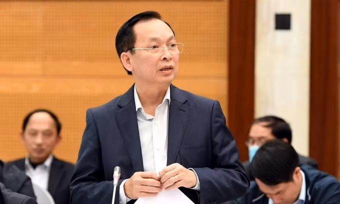 Ông Đào Minh Tú, Phó Thống đốc Ngân hàng Nhà nước.