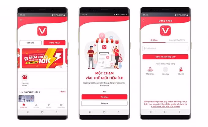 Ứng dụng My Viettel (nguồn Viettel Telecom)