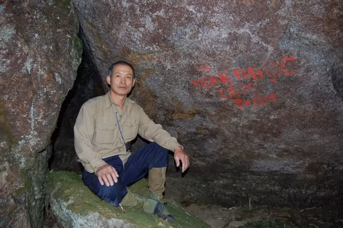 “Người rừng” Trần Ngọc Lâm.