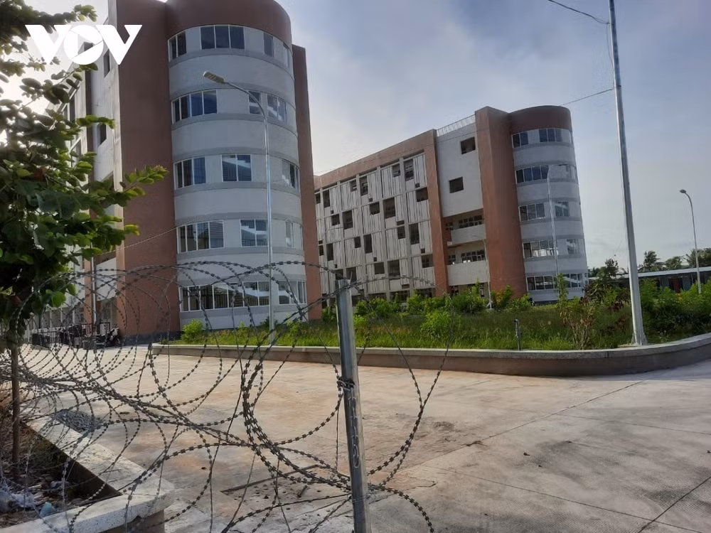 Hình ảnh bệnh viện dã chiến số 7. Ảnh: vov.vn